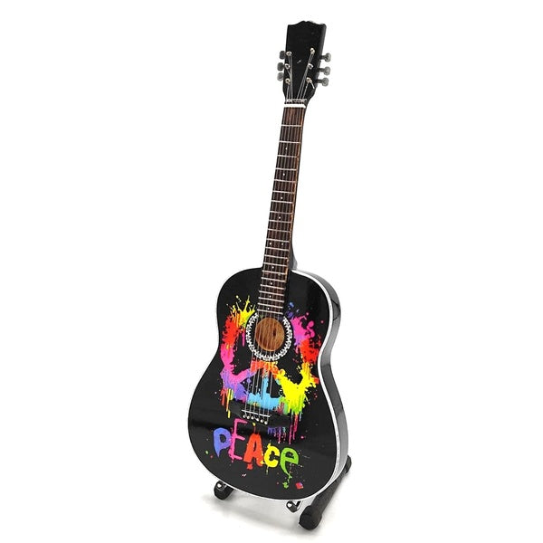 Miniatuur Gitaar – Woodstok Peace & Love - 4