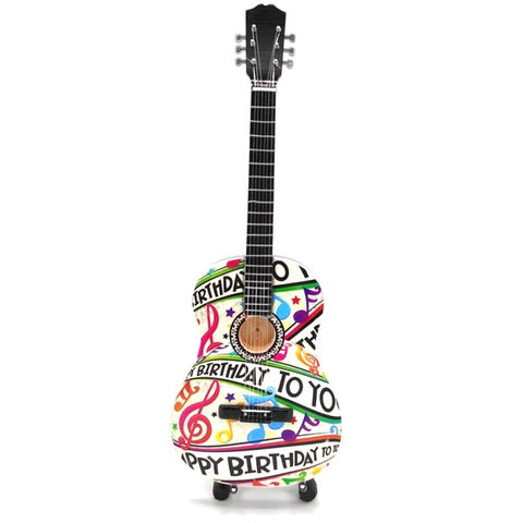 Miniatuur Gitaar – Happy Birthday to you - 1