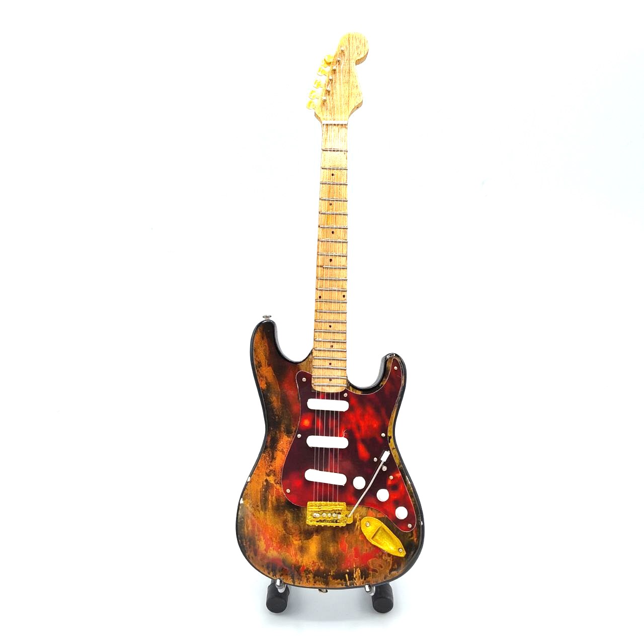 Miniatuur Gitaar – Burnt. - 1