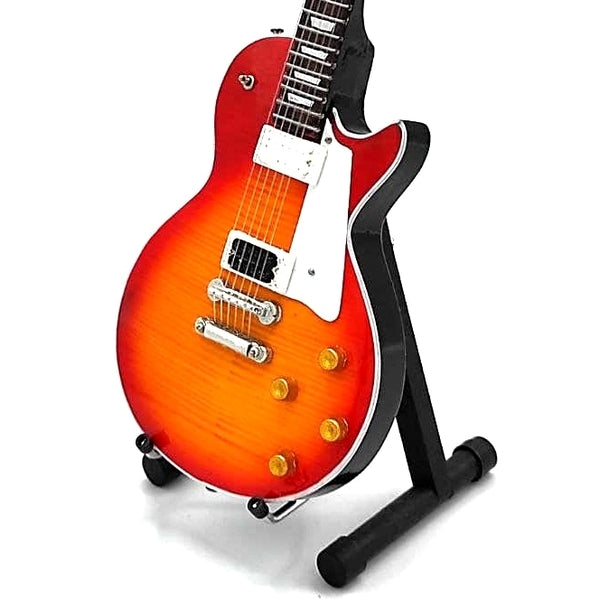 Houten Gitaar Model Craft Ornamenten Miniatuur Gitaar Model Mini Muzikale Ornamenten Huis Ornament (bruin, 14cm Houten Gitaar Model Craft Ornamenten Miniatuur Gitaar Model Mini Muzikale Ornamenten Huis Ornament (bruin, 14cm