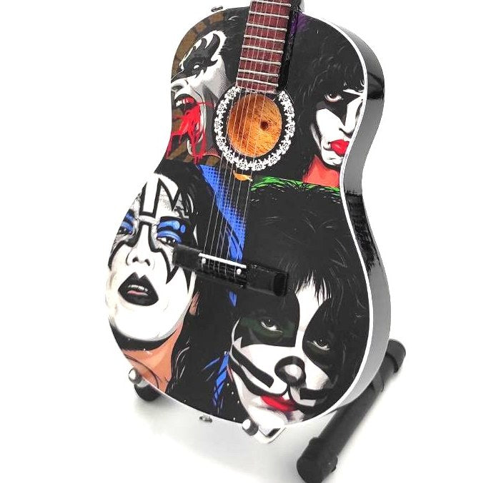 Miniatuur Gitaar – Kiss - 4