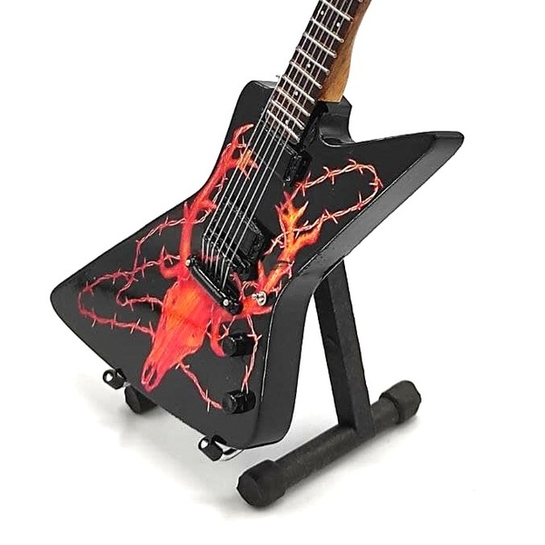 Miniatuur Gitaar - James Hetfieldeld