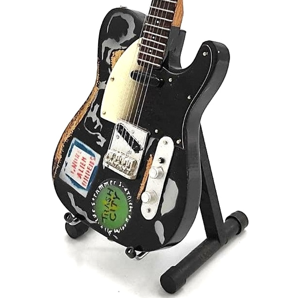 Miniatuur Gitaar - Joe Strummer