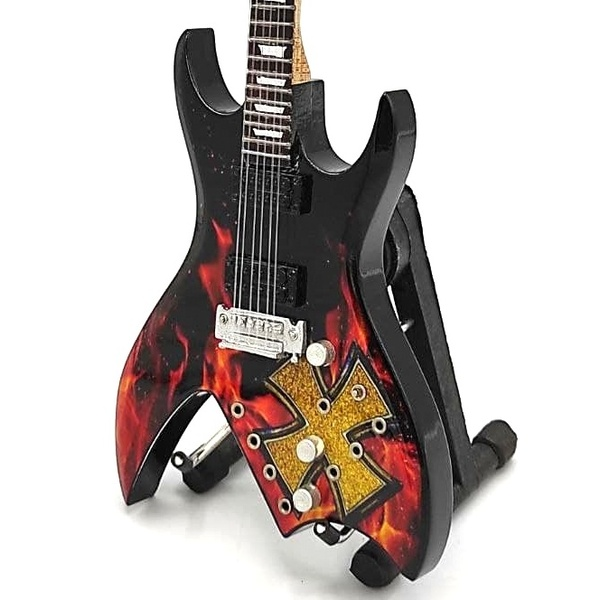 Miniatuur Gitaar - James Hetfieldeld