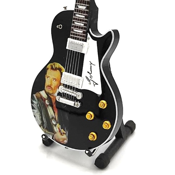 Miniatuur Gitaar - Johnny Hallyday