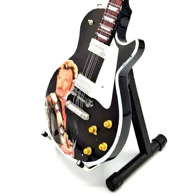 Miniatuur Gitaar - Johnny Hallyday