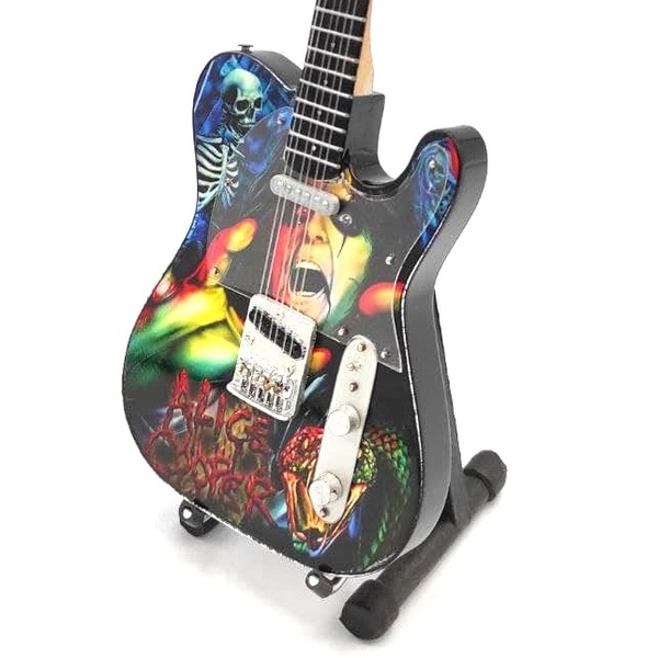 Miniatuur Gitaar - Alice Cooper