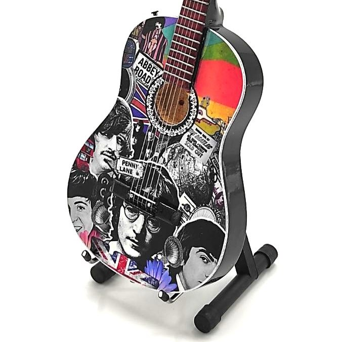 Miniatuur Gitaar - legendary music band series