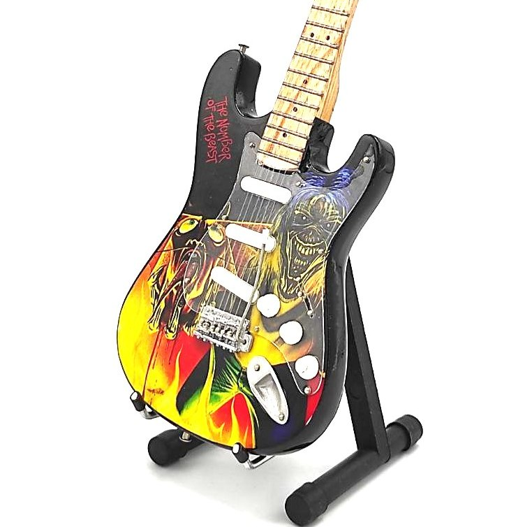 Miniatuur Gitaar - legendary music band series