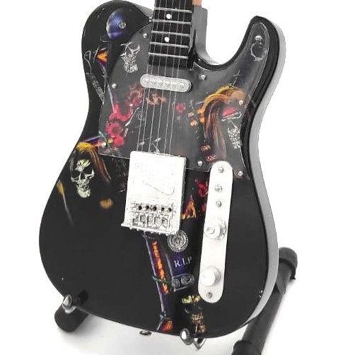 Miniatuur Gitaar - legendary music band series