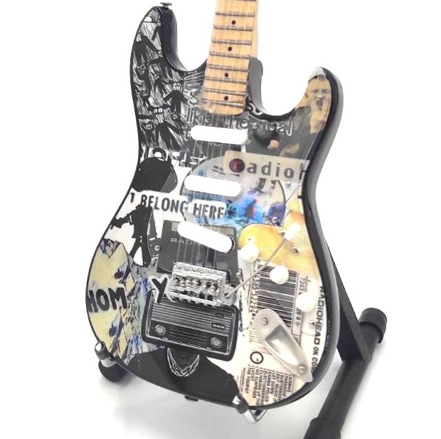 Miniatuur Gitaar - legendary music band series