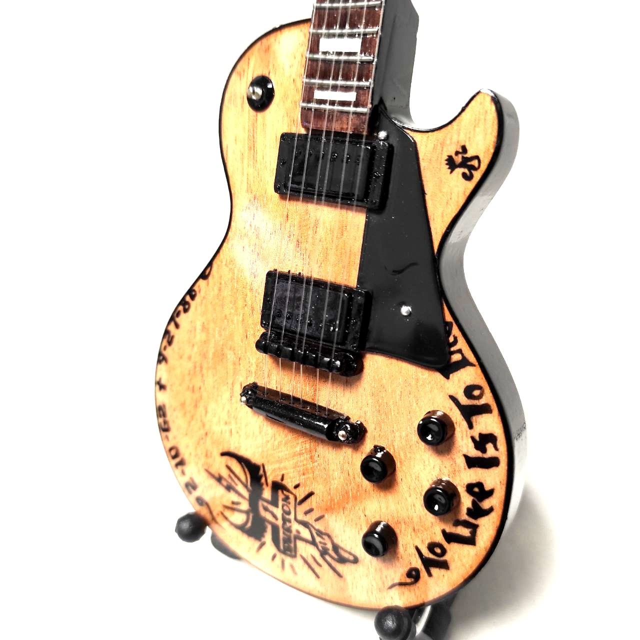 Miniatuur Gitaar - James Hetfieldeld