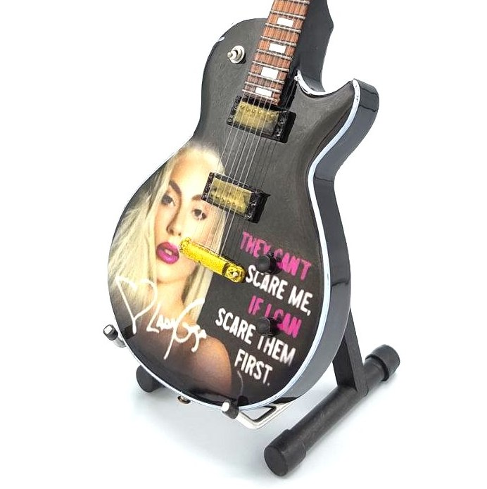 Miniatuur Gitaar - Lady Gaga