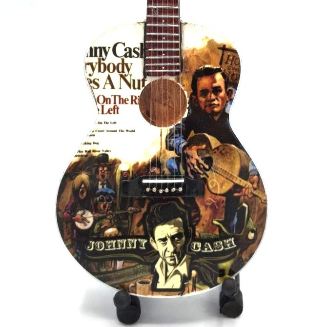Miniatuur Gitaar - Johnny Cash