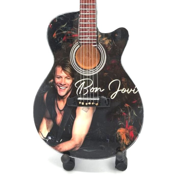 Miniatuur Gitaar - Jon Bon Jovi