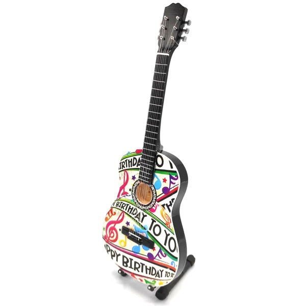 Miniatuur Gitaar – Happy Birthday to you - 2