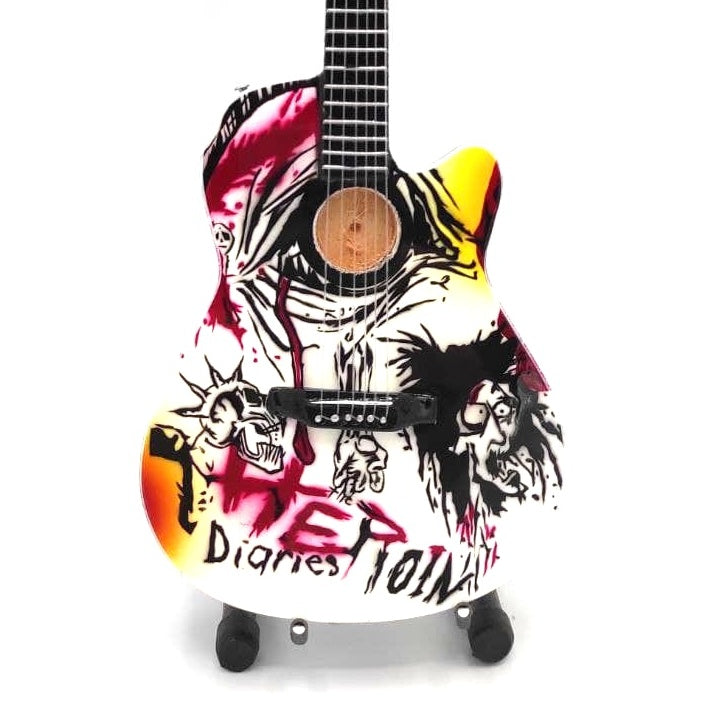 Miniatuur Gitaar – Nikki Sixx - 3
