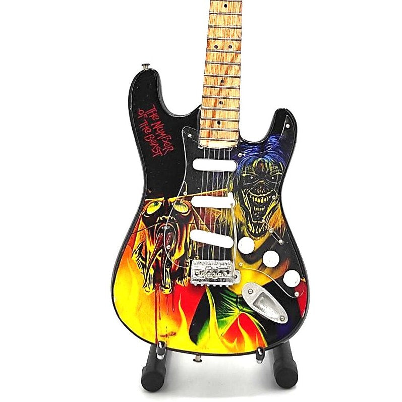 Miniatuur Gitaar – Iron Maiden - 3