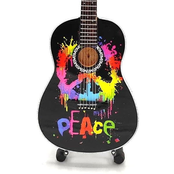 Miniatuur Gitaar – Woodstok Peace & Love - 1